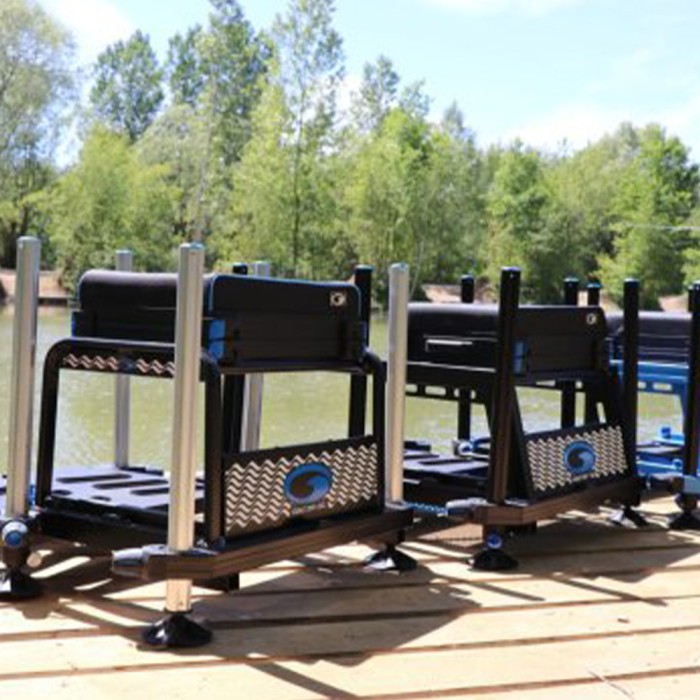 Garbolino Competition Seat Box Gold 36-71 - All Black 6