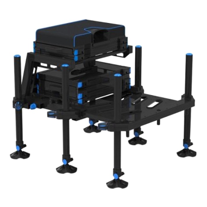 Garbolino Competition Seat Box Gold 36-71 - All Black