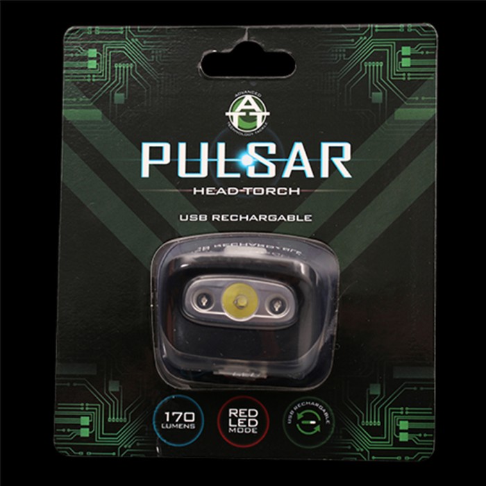 Gardner ATT Pulsar Rechargable Head Torch 2
