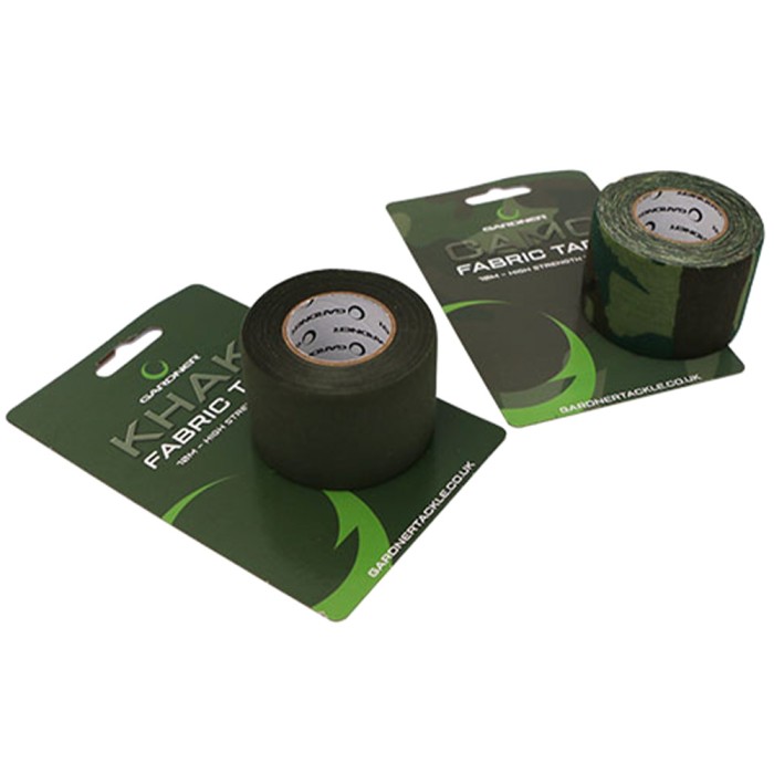 Gardner Fabric Fishing Tape Khaki and Camo