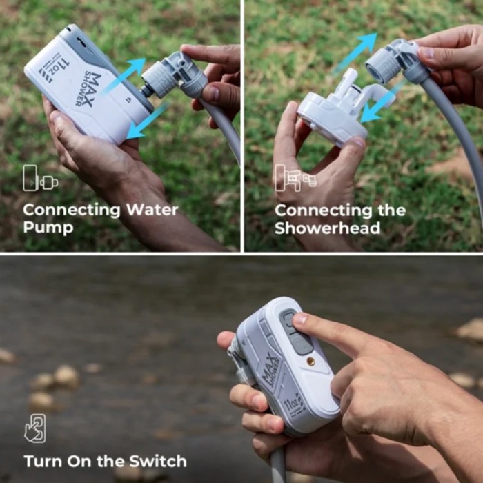 Gardner Flextail Max Shower + Case 3