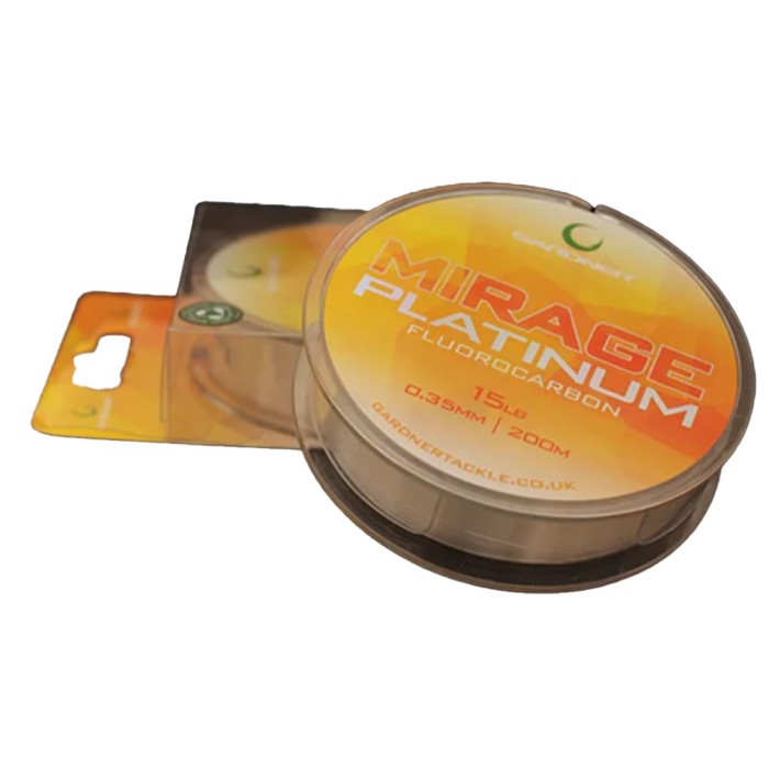 Gardner Mirage Platinum Fluorocarbon Mainline 200m 2