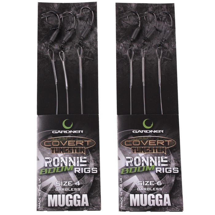 Gardner Ronnie Boom Fishing Rigs Size 4 & 6 Barbless
