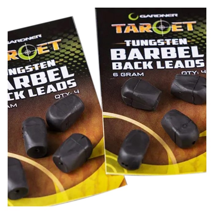 Gardner Target Barbel Back Leads 6g x4