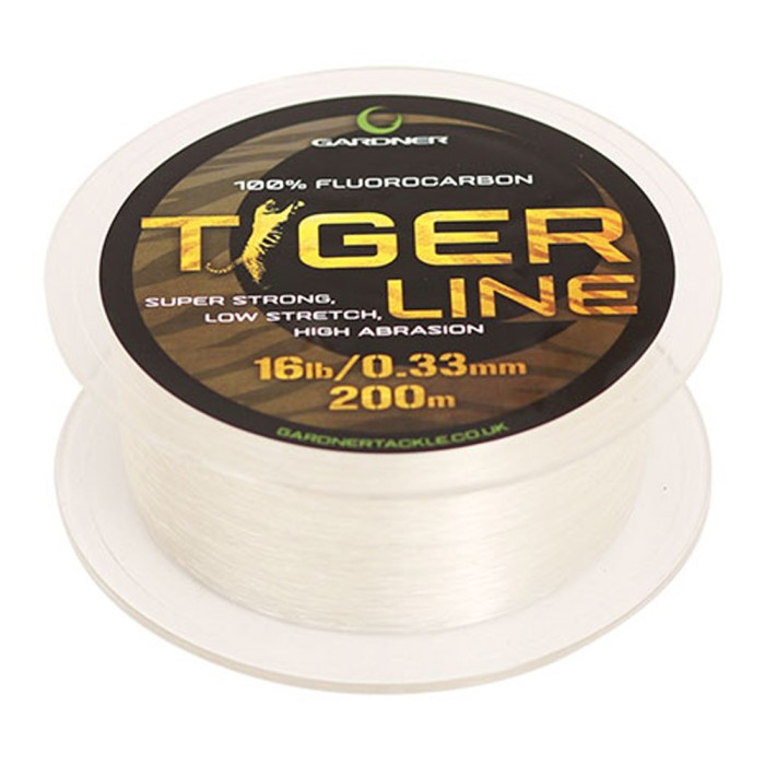 Gardner Tiger Fluorocarbon Fishing Line 200m
