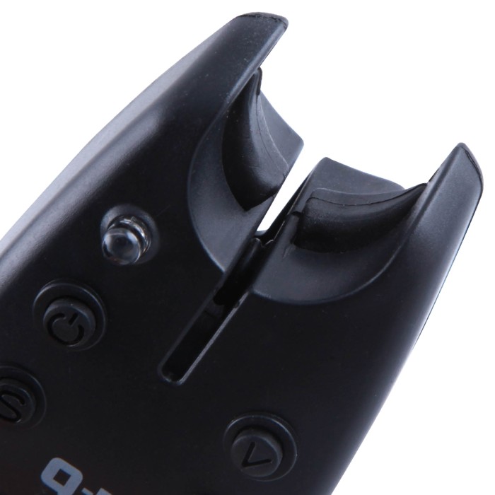 Grandeslam Q-Dos 3 Piece VTS Bite Alarm Set Close Up 2