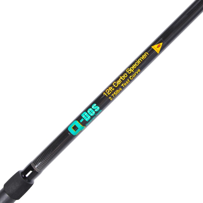Grandeslam Q-Dos Carbon Carp Rod 2.75 Ib 4