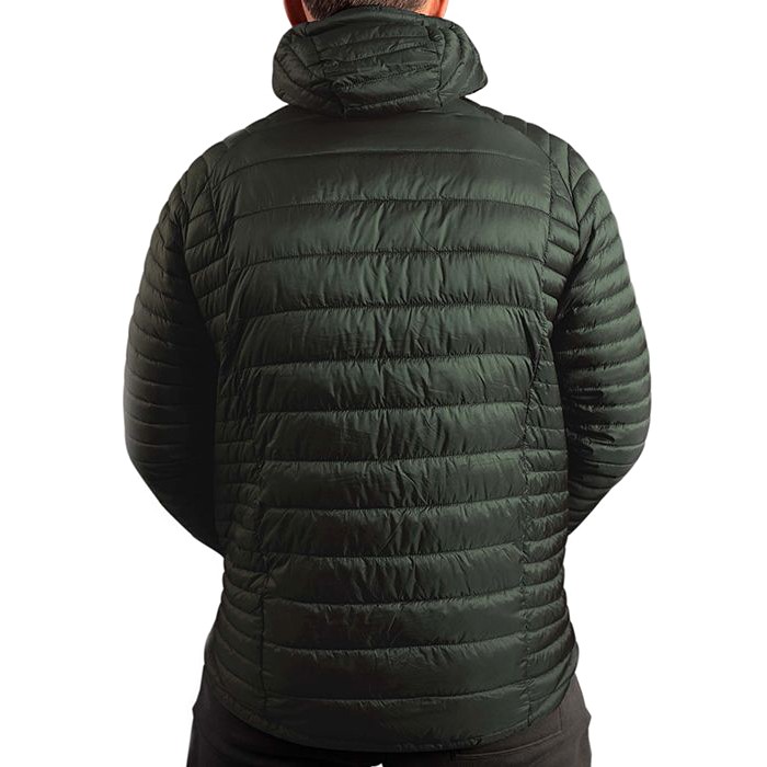 RidgeMonkey APEarel Dropback K2XP Compact Fishing Coat Green Back
