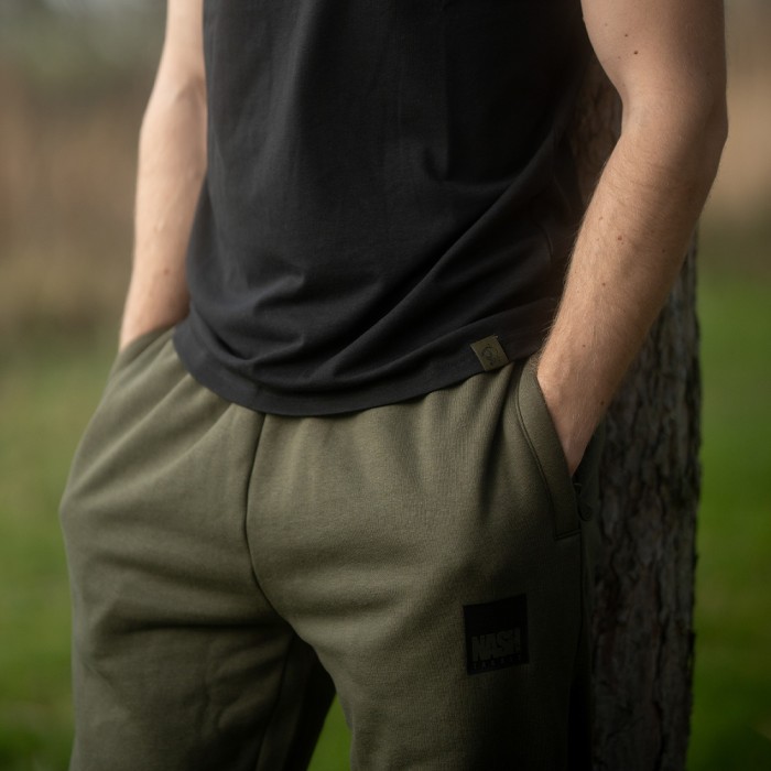 Nash Make It Happen Box Logo Green Joggers 2