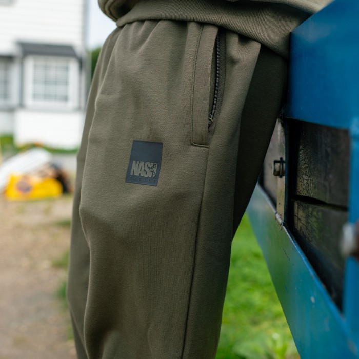 Nash Make It Happen Box Logo Green Joggers 5