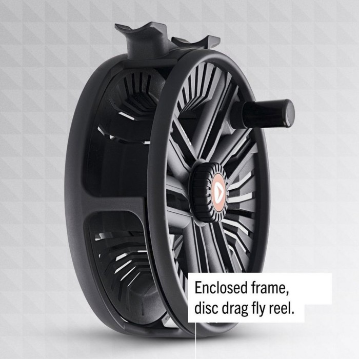 Greys Fin Euro Nymph Fishing Fly Rod & Reel Combo Reel 1