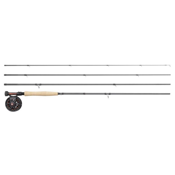 Greys Fin Euro Nymph Fishing Fly Rod & Reel Combo Sections