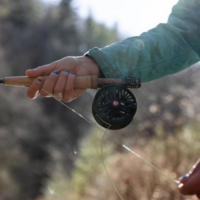 Greys Fin Fly Reel In Use 2