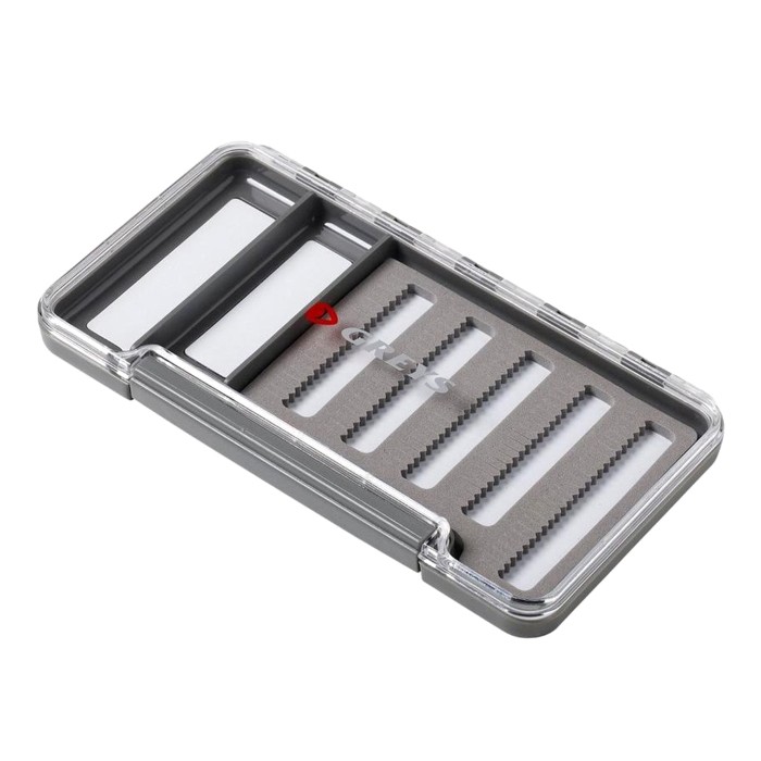 Greys Slim Waterproof Fly Box - Dry / Wet Flies