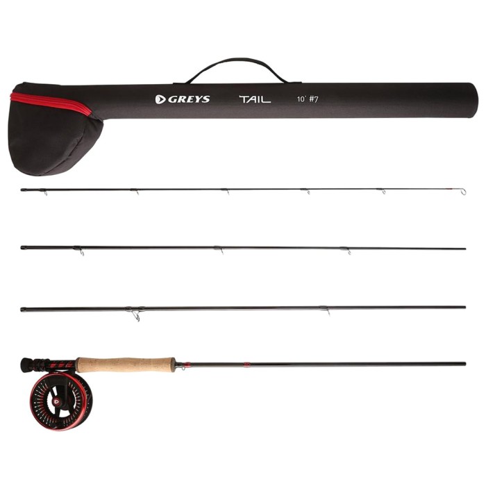 Greys Tail Rod & Reel Combo 1