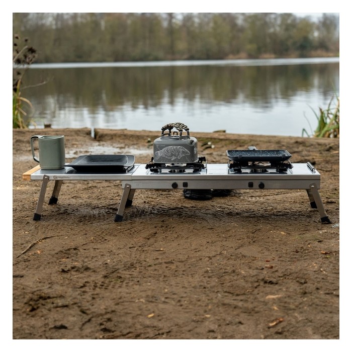 RidgeMonkey Grilla Cook Station Double Hob