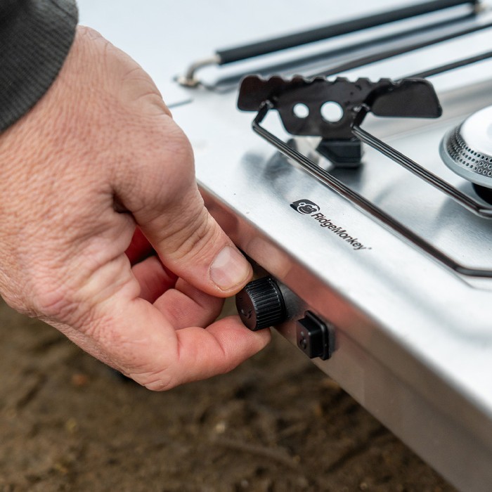 RidgeMonkey Grilla Cook Station Double Hob 3