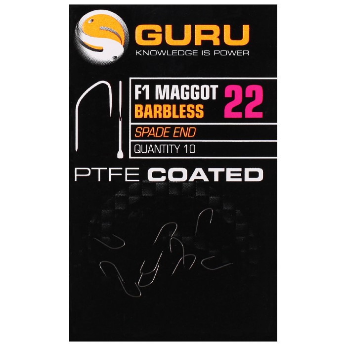 Guru F1 Maggot Fishing Hook Size 22