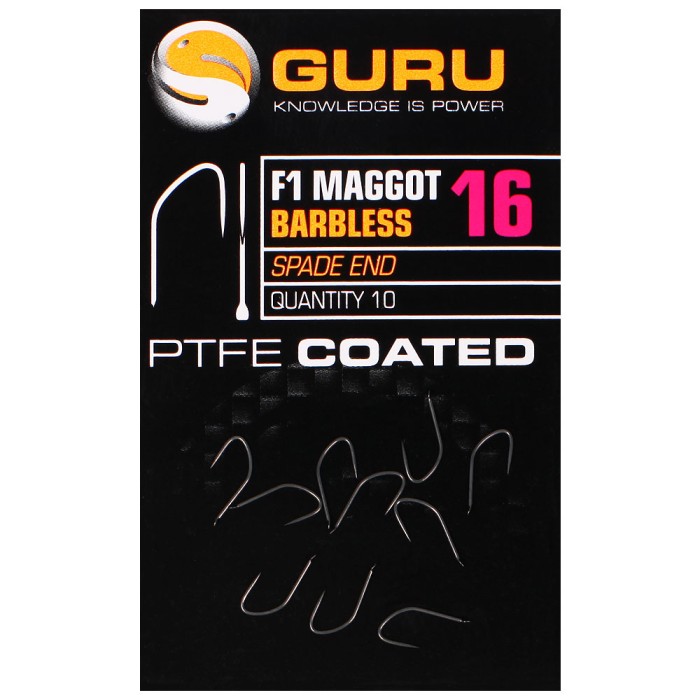 Guru F1 Maggot Fishing Hook Size 16
