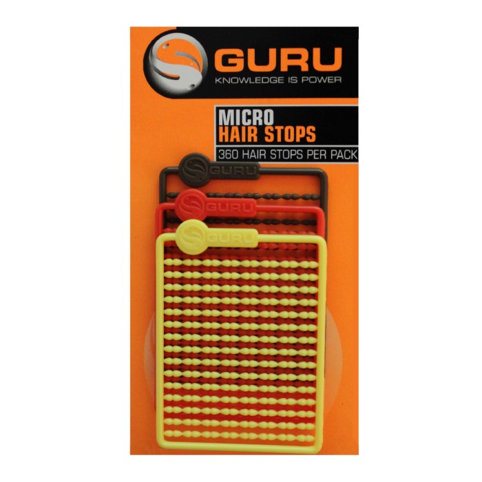 Guru Micro Hair Fishing Stops - Mixed Packaging