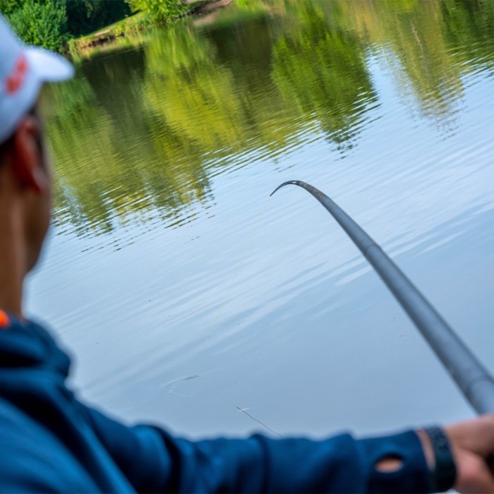 Guru A-Class 13m Pole - Match Pack In Use 1