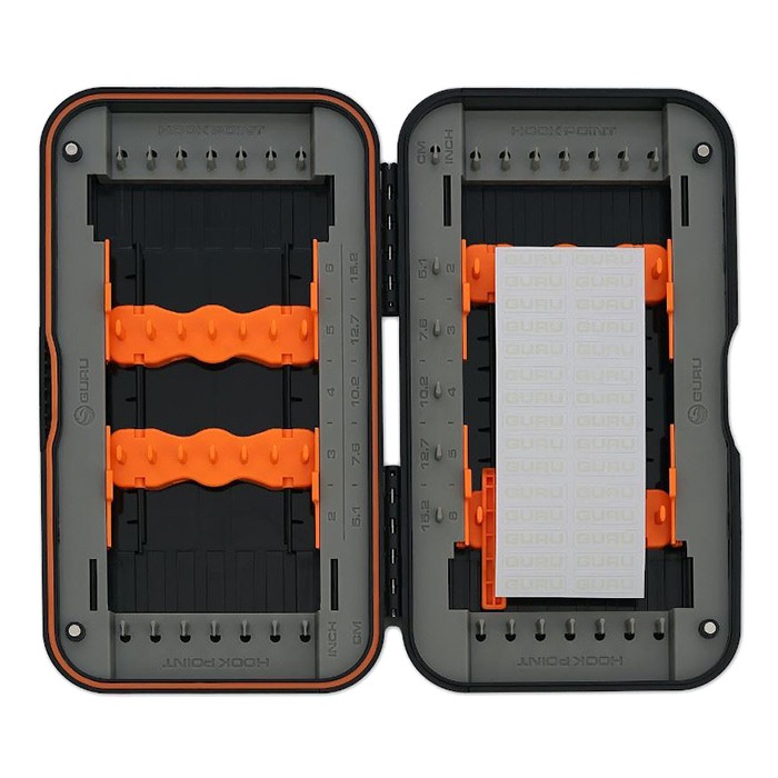 Guru Adjustable Fishing Rig Case Open