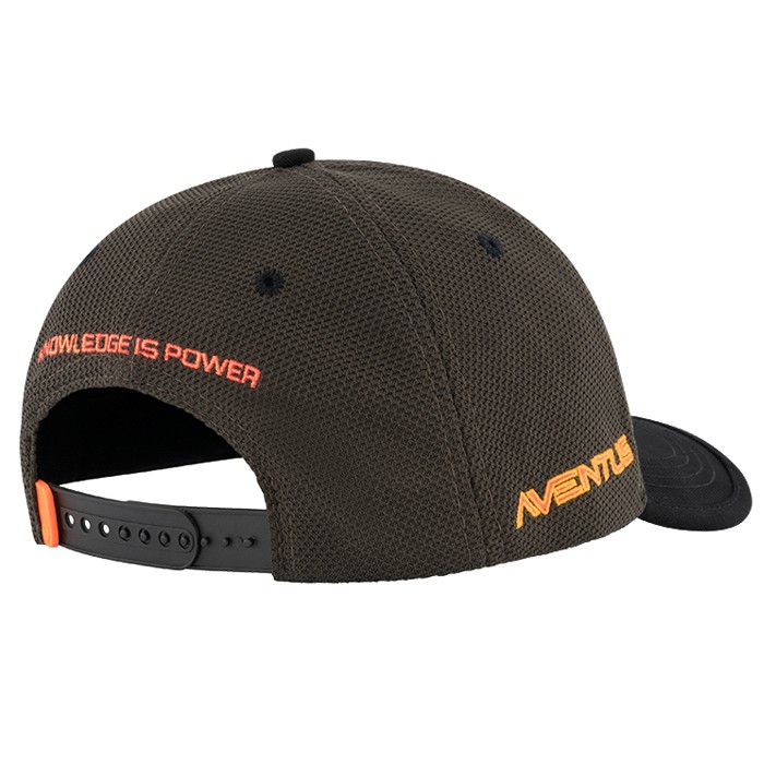 Guru Aventus Charcoal Fishing Cap Side/Back