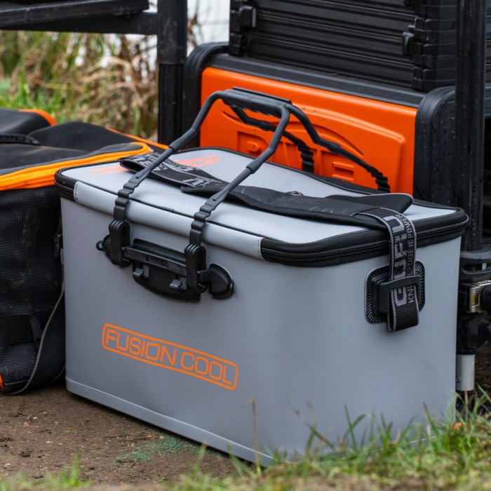 Guru Fusion Fishing Cool Bag In Use 2
