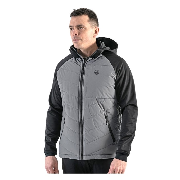 Guru Hybrid Jacket - Charcoal