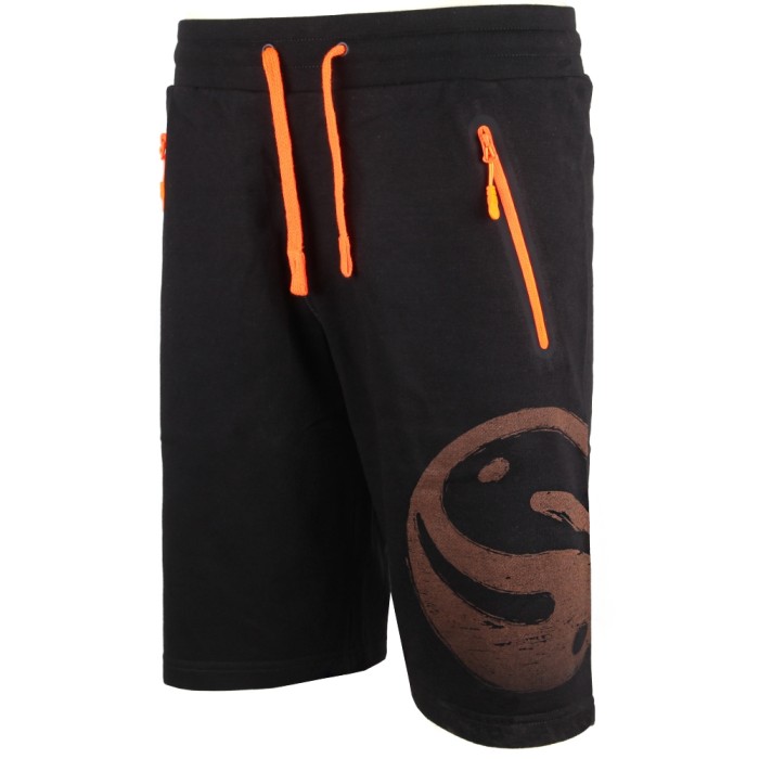 Guru Black Jersey Shorts