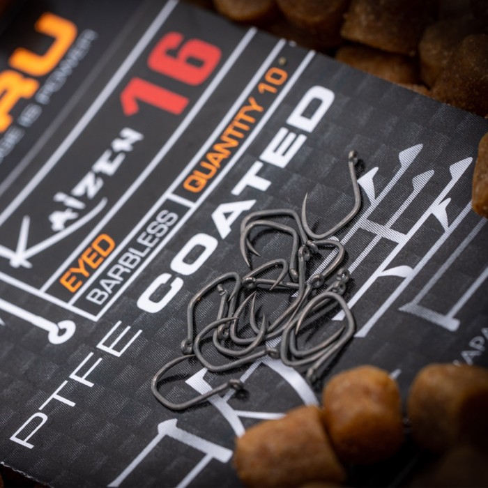 Guru Kaizen Eyed Hooks Close Up 2