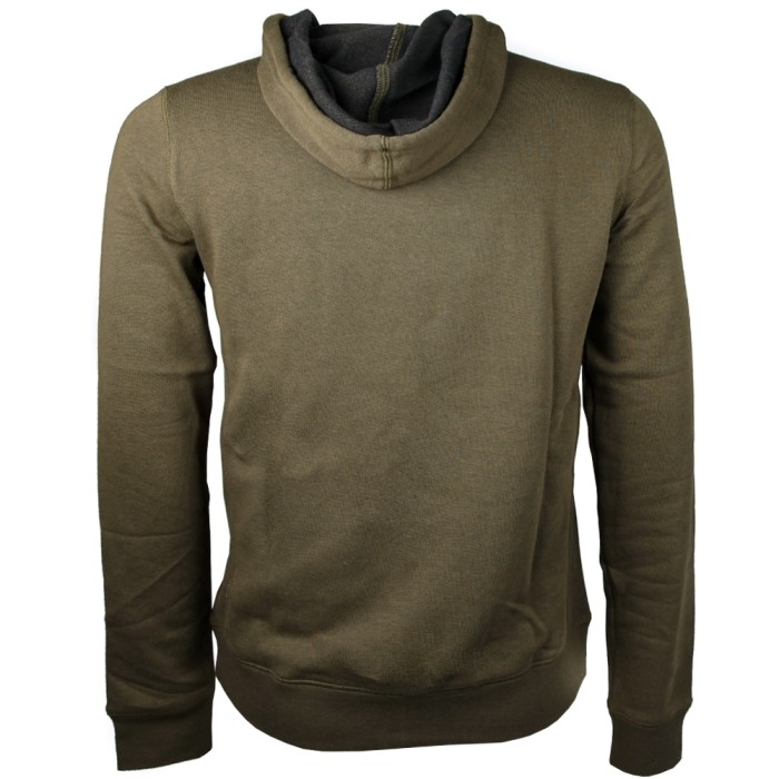 Korda Kore Olive Zip Fishing Hoodie Back