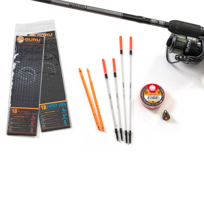 Guru Natural Waggler Rod 11ft & 3000 Reel Combo 1