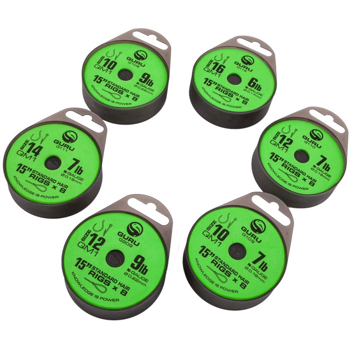 Guru QM1 Standard Hair Rig 15 Inch 2