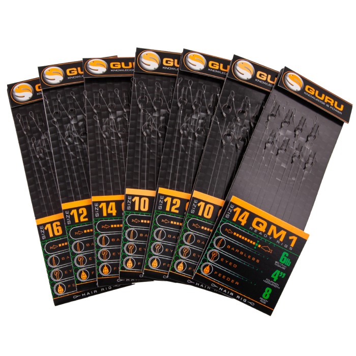 Guru QM1 Standard Hair Rig 4 Inch