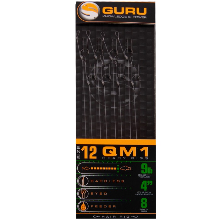 Guru QM1 Standard Hair Rig 4 Inch 4