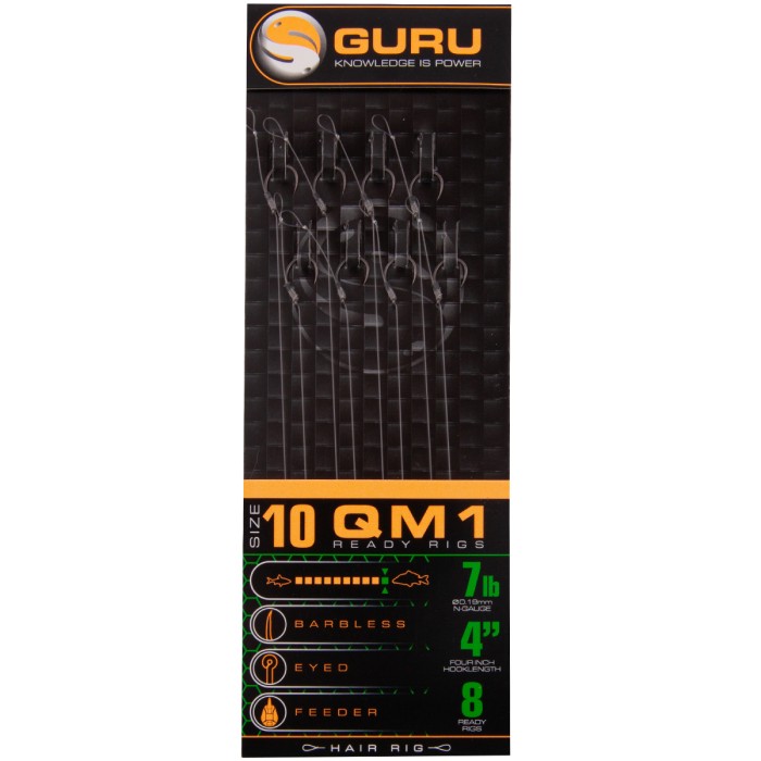 Guru QM1 Standard Hair Rig 4 Inch 5