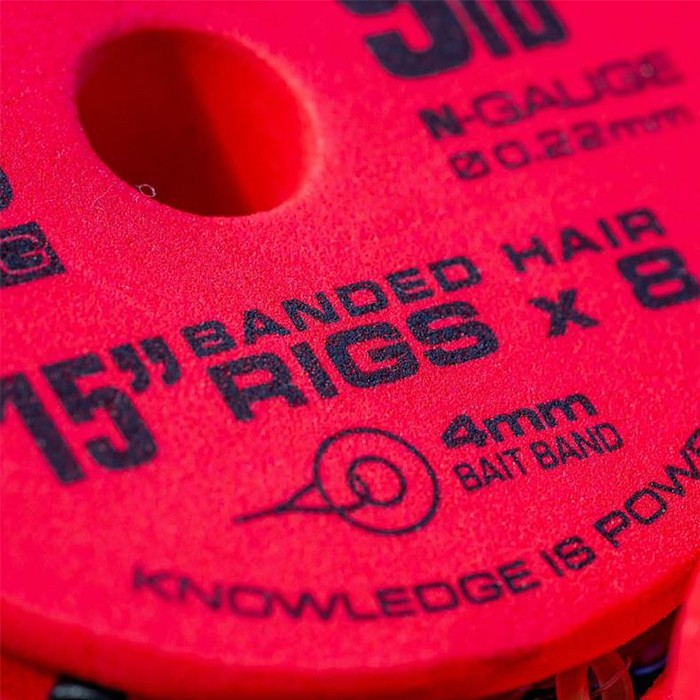 Guru Super MWG Bait Band Fishing Ready Rig 15 Inch Close Up