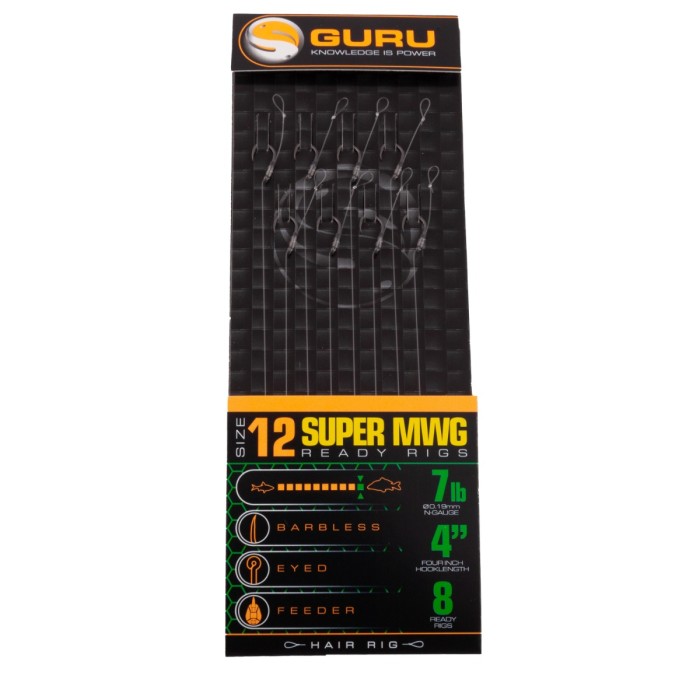 Guru SMWG Standard Hair Rig 4 Inch 6