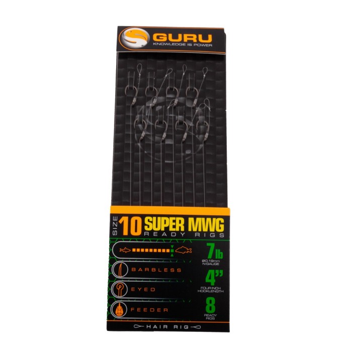 Guru SMWG Standard Hair Rig 4 Inch 10