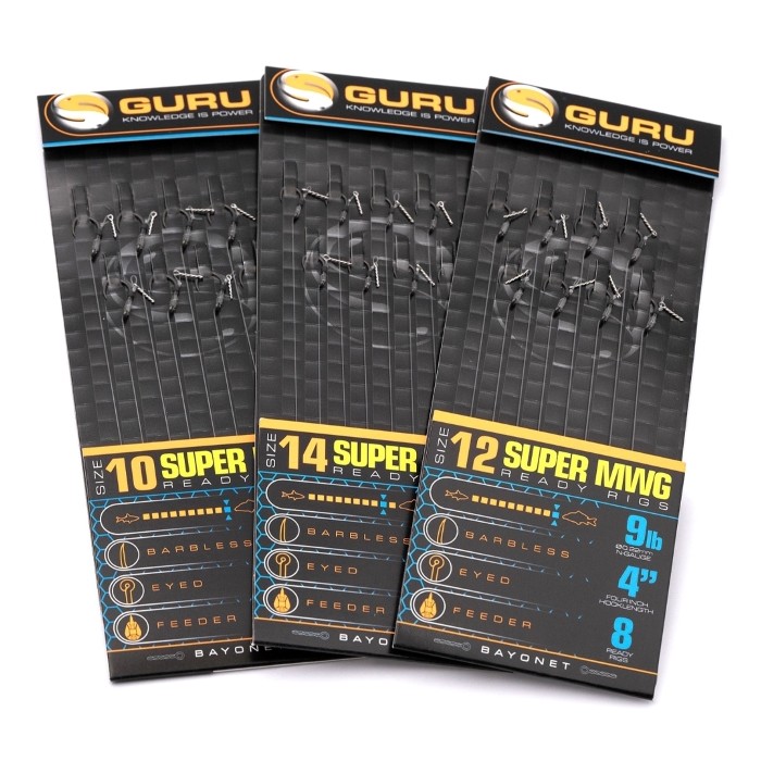 Guru Super MWG 4 Inch Bayonet Ready Rigs