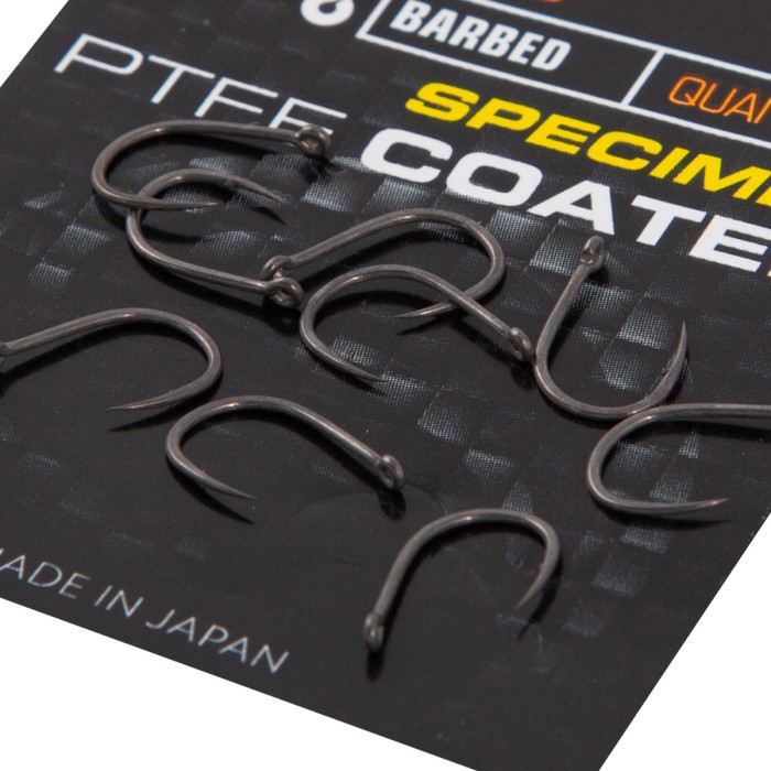 Guru Super XS Eyed Hooks Barbed Close Up