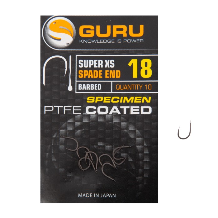 Guru Super XS Spade Barbed Fishing Hooks 5