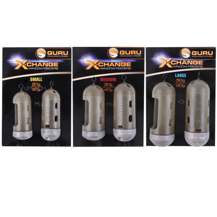 Guru X-Change Window Feeders Small Medium And Large