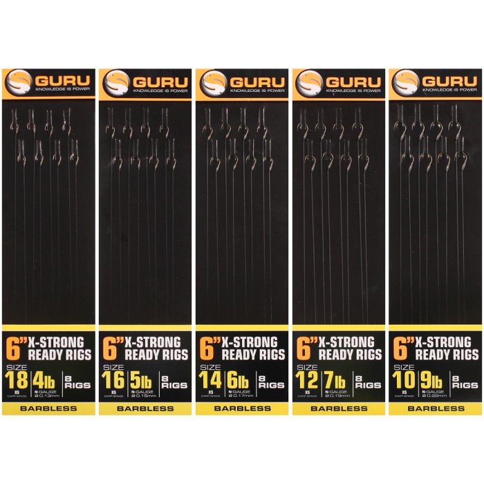 Guru XS Carp Pole Fishing Rigs