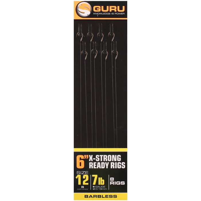 Guru XS Carp Pole Fishing Rigs Size 12