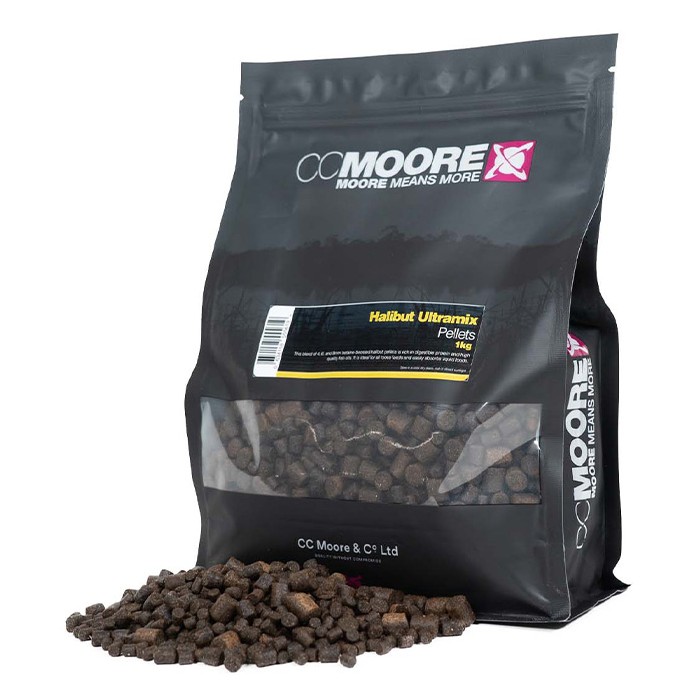 CC Moore Halibut Ultramix Pellets
