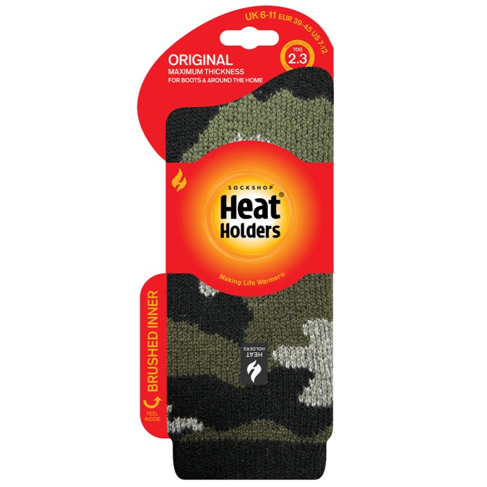 Heat Holders Camo Original Crew Socks 1