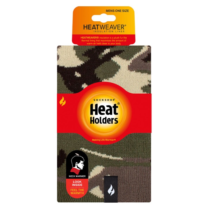 Heat Holders Core Neck Warmer - Stockley - Camo