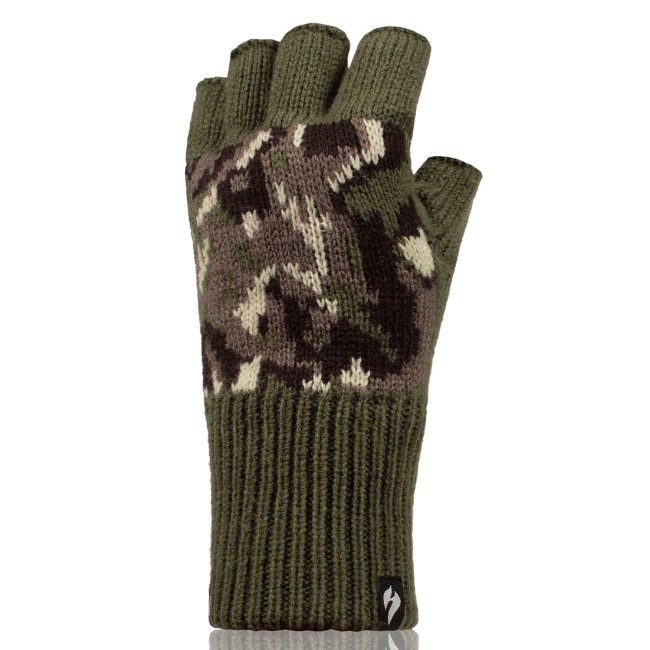 Heat Holders Fingerless Gloves - Skala - Camo